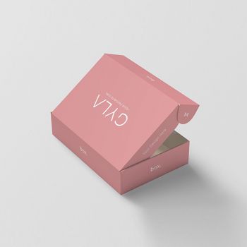 BDL Free Logo Custom Uv Printing Matt Pink Color Hardboard Paper Custom Shipping Packaging Boxes